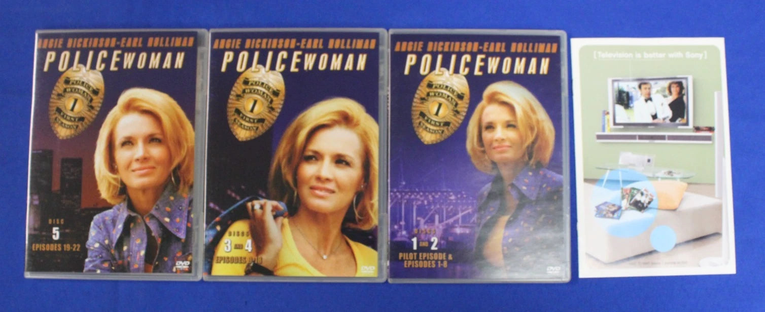 NBC 1974 Police Woman The Complete First Season DVD Set