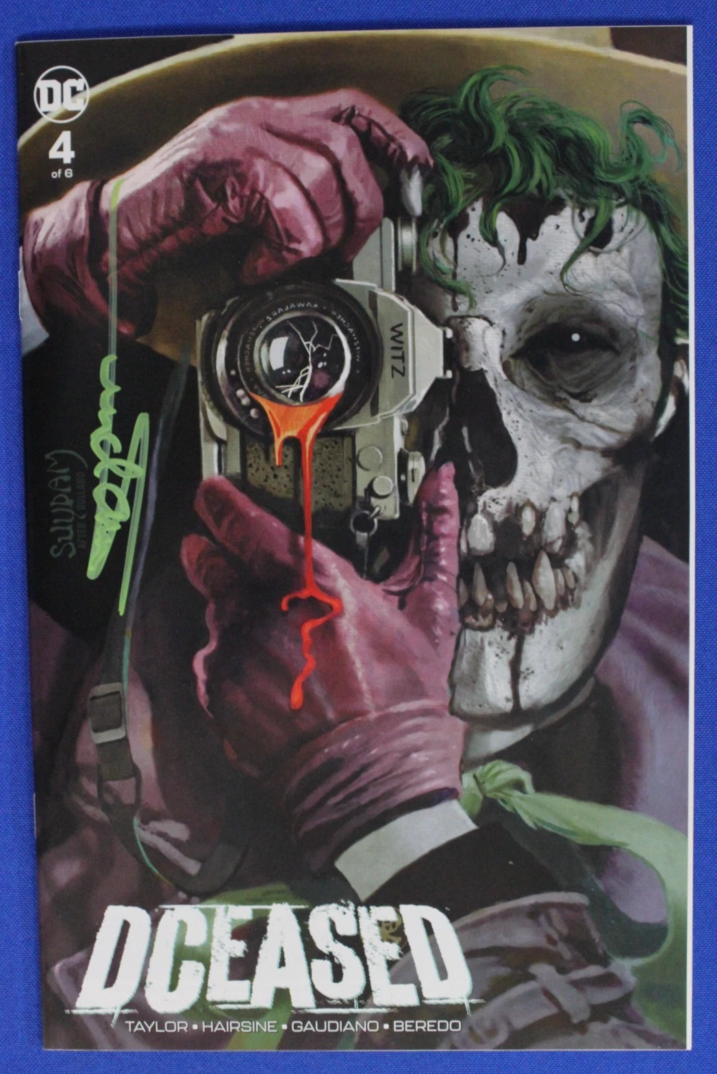 DCeased #4 Forbidden Planet Exclusive SIGNED by Arthur Suydam w/ COA NM-