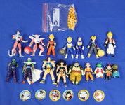 Irwin Toys Dragon Ball Z Loose Action Figure Lot of 16 + Extas