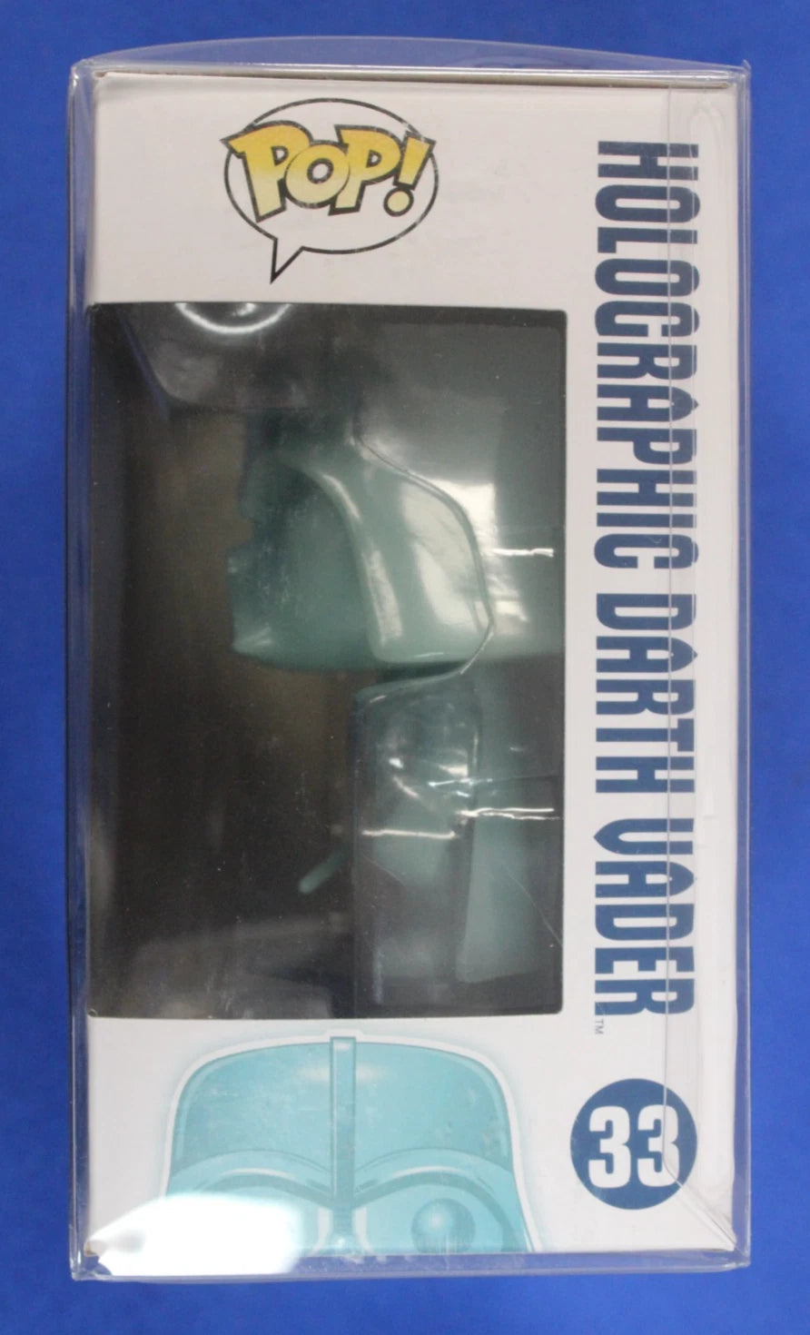 Funko POP! Star Wars #33 Holographic Darth Vader Glow in the Dark Figure