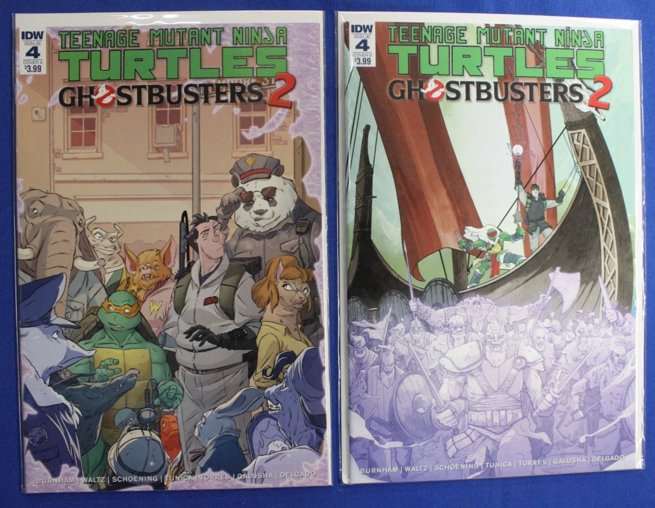 TMNT Ghostbusters #1-4 + 2 #1-5 Complete Sets + Variants Lot of 14 VF/NM