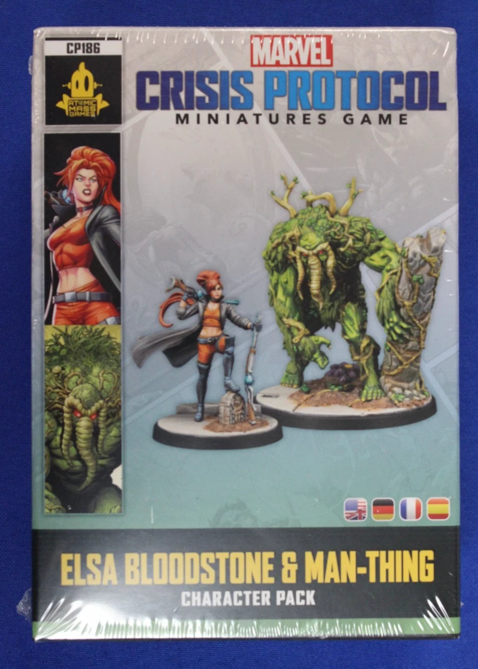 Marvel Crisis Protocol Elsa Bloodstone & Man-Thing Character Pack Sealed