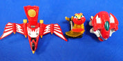 Power Rangers Ninja Storm Hurricaneger DX Chogokin Tenrai Senpuujin Incomplete