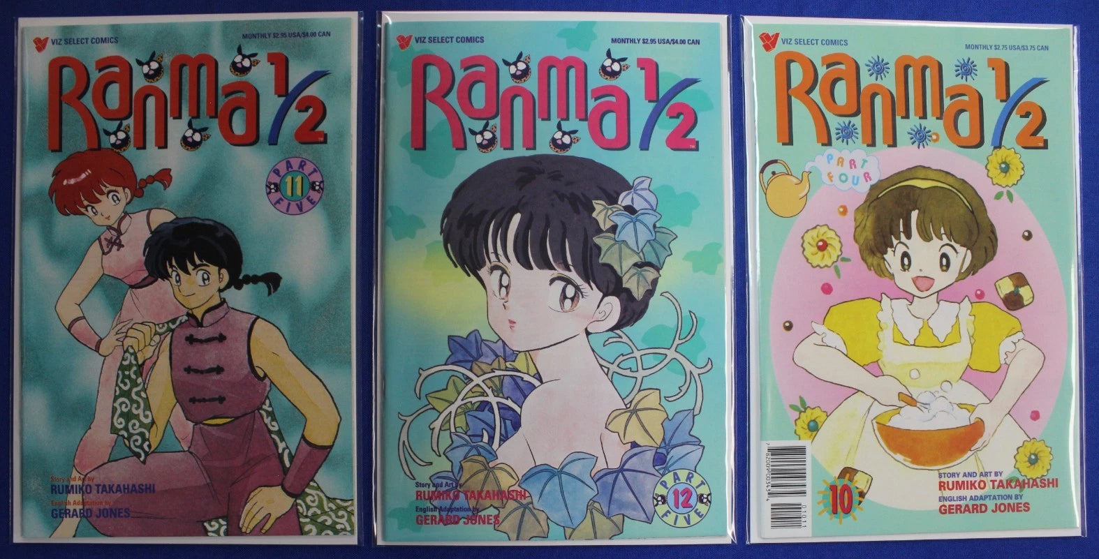 Ranma 1/2 Part 5 #1-12 Complete Set + Part 4 #10 Lot of 13 VF-VF/NM