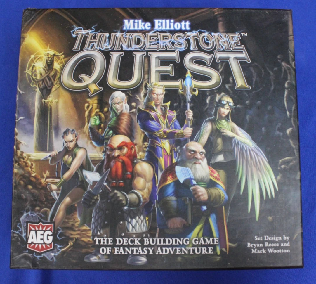 AEG Thunderstone Quest To The Barricades Kickstarter Lot Base Game + Expansions