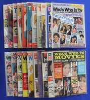 Who's Who Magazine Lot of 21 GD-FN