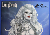 Lady Death Cataclysmic Majesty #1 Pearls Edition SIGNED NM