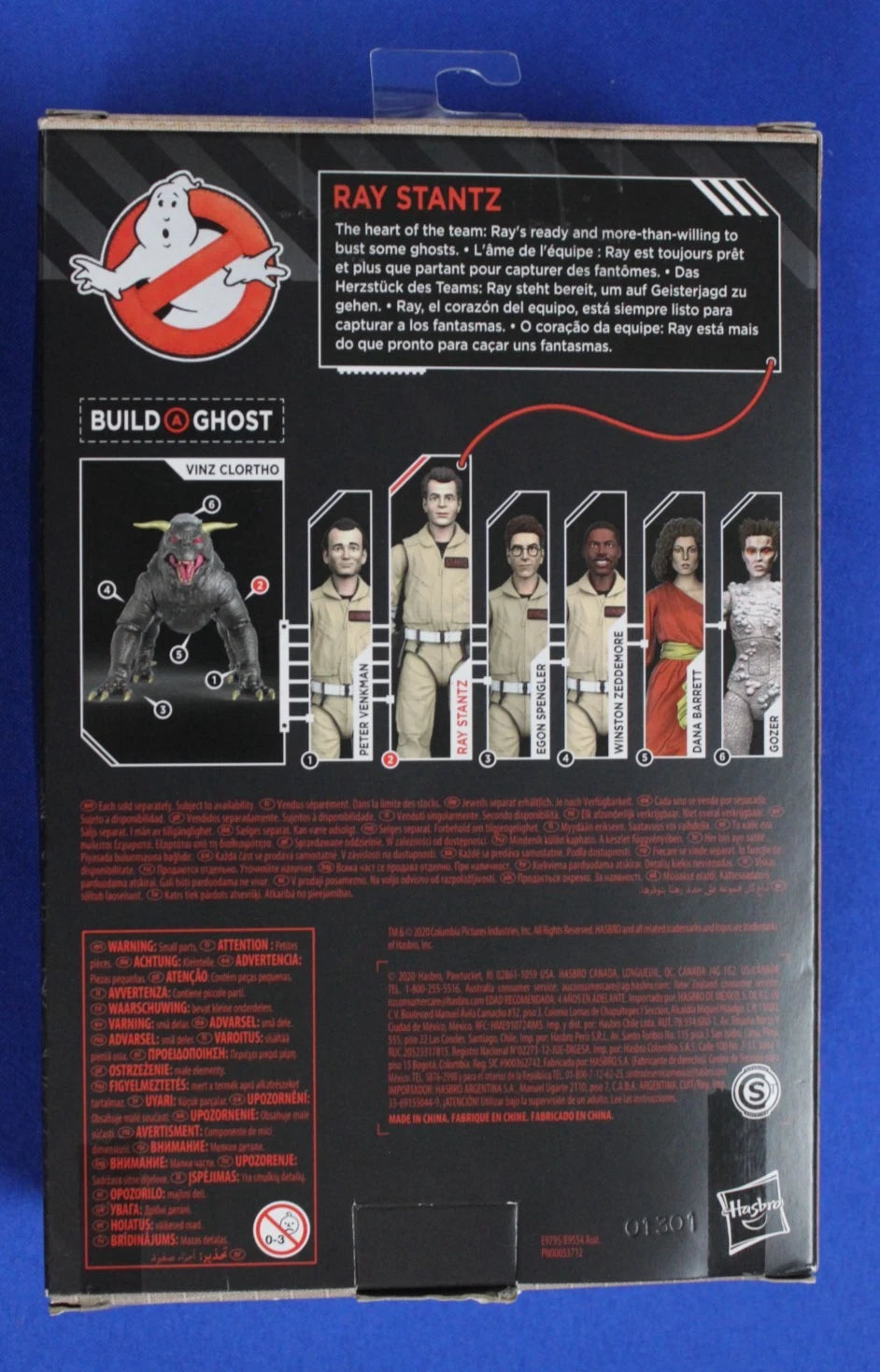 Hasbro 2020 Ghostbusters Plasma Series Terror Dog Build a Ghost Figure Lot of 7