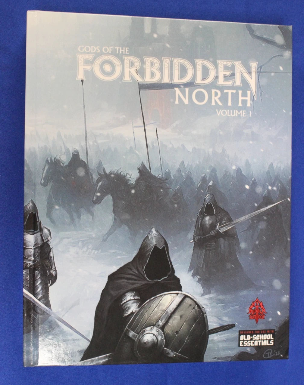 Gods of the Forbidden North Volumes 1-3 Hardcover RPG Books for OSE Kickstarter