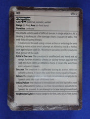 Pathfinder 2E Spell Cards & Basic Cantrips Lot of 6 Occult Focus Divine Primal