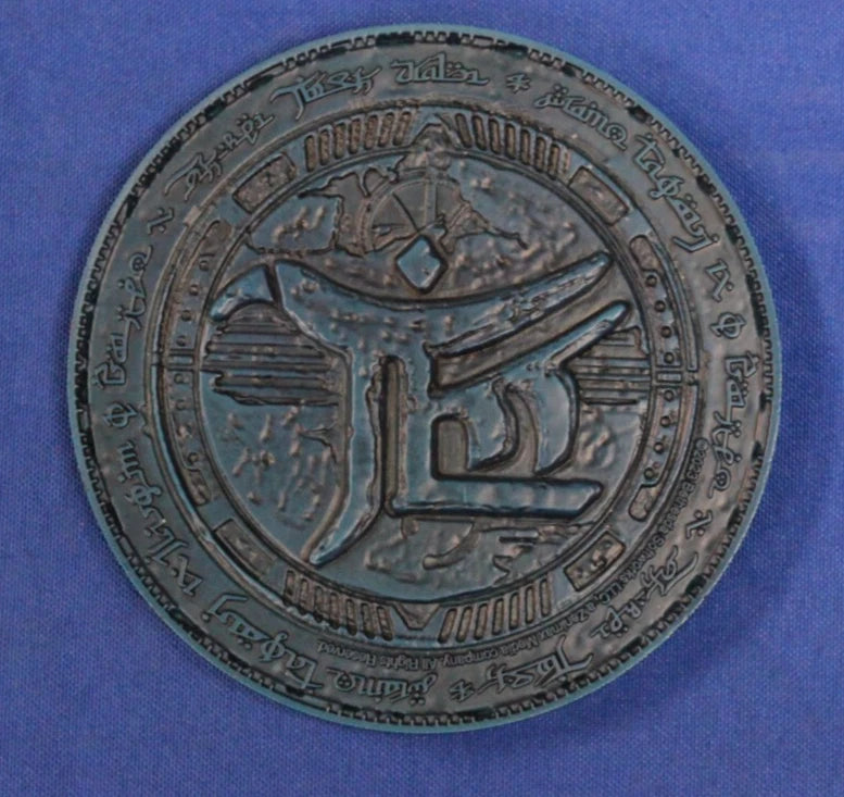 Doom Eternal Hell Priest Challenge Coin 4.5 Inch Diameter