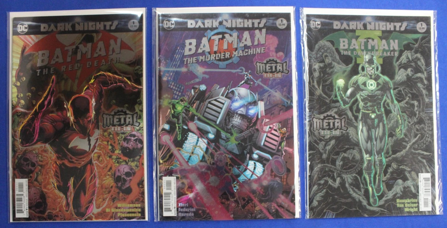 Dark Nights Metal #1-6 + Tie-Ins Complete Set Lot of 18 VF-VF/NM