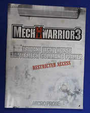 Mech Warrior 2 & 3 Prima Strategy Guides + Extra Game Books Lot