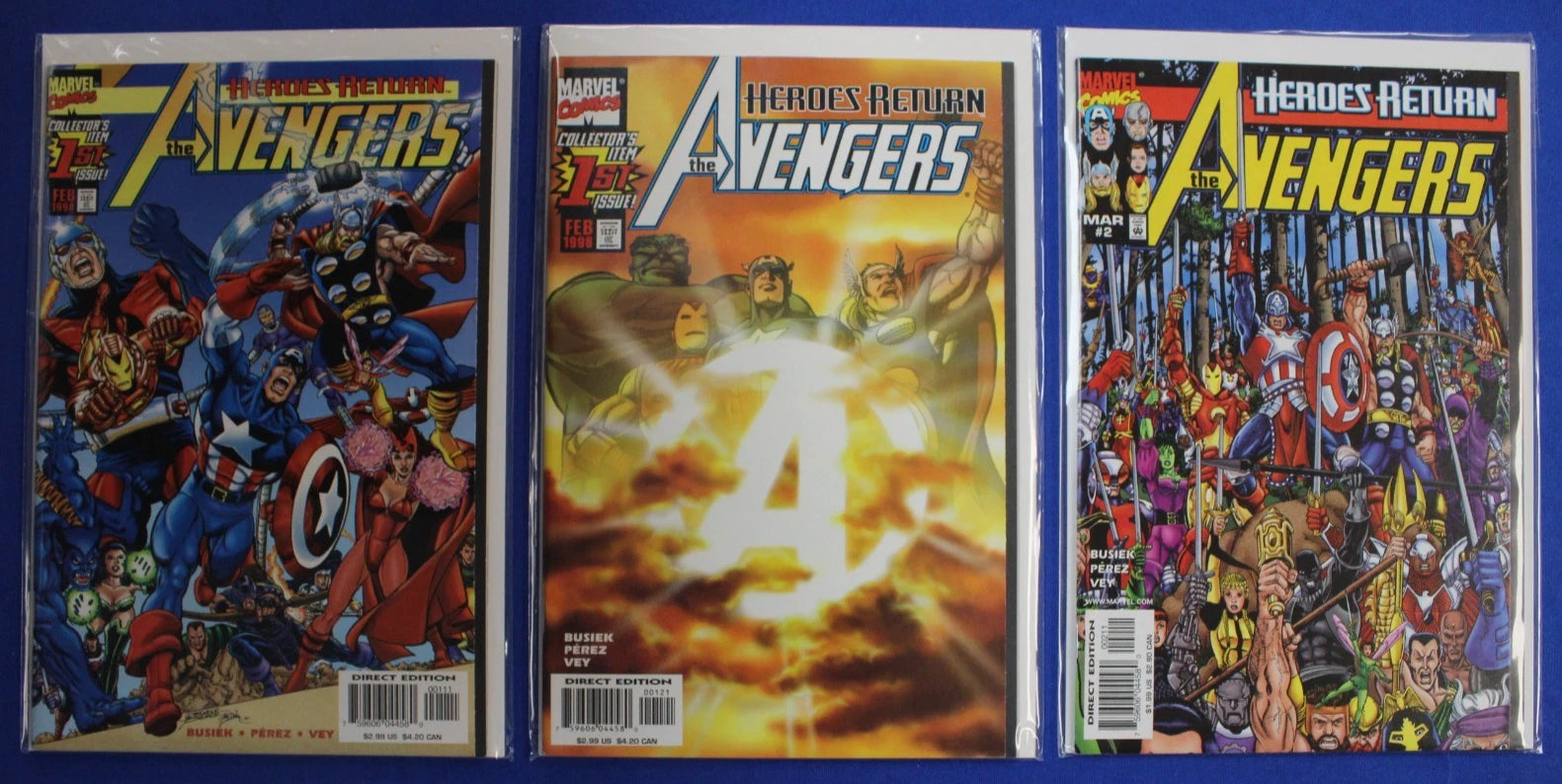 Avengers #1-13 Complete Set + Extras Lot of 16 VF-VF/NM