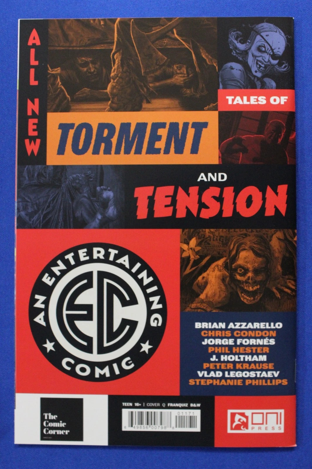EC Epitaphs From the Abyss #1 Naomi Franquiz & Sketch Variant VF/NM
