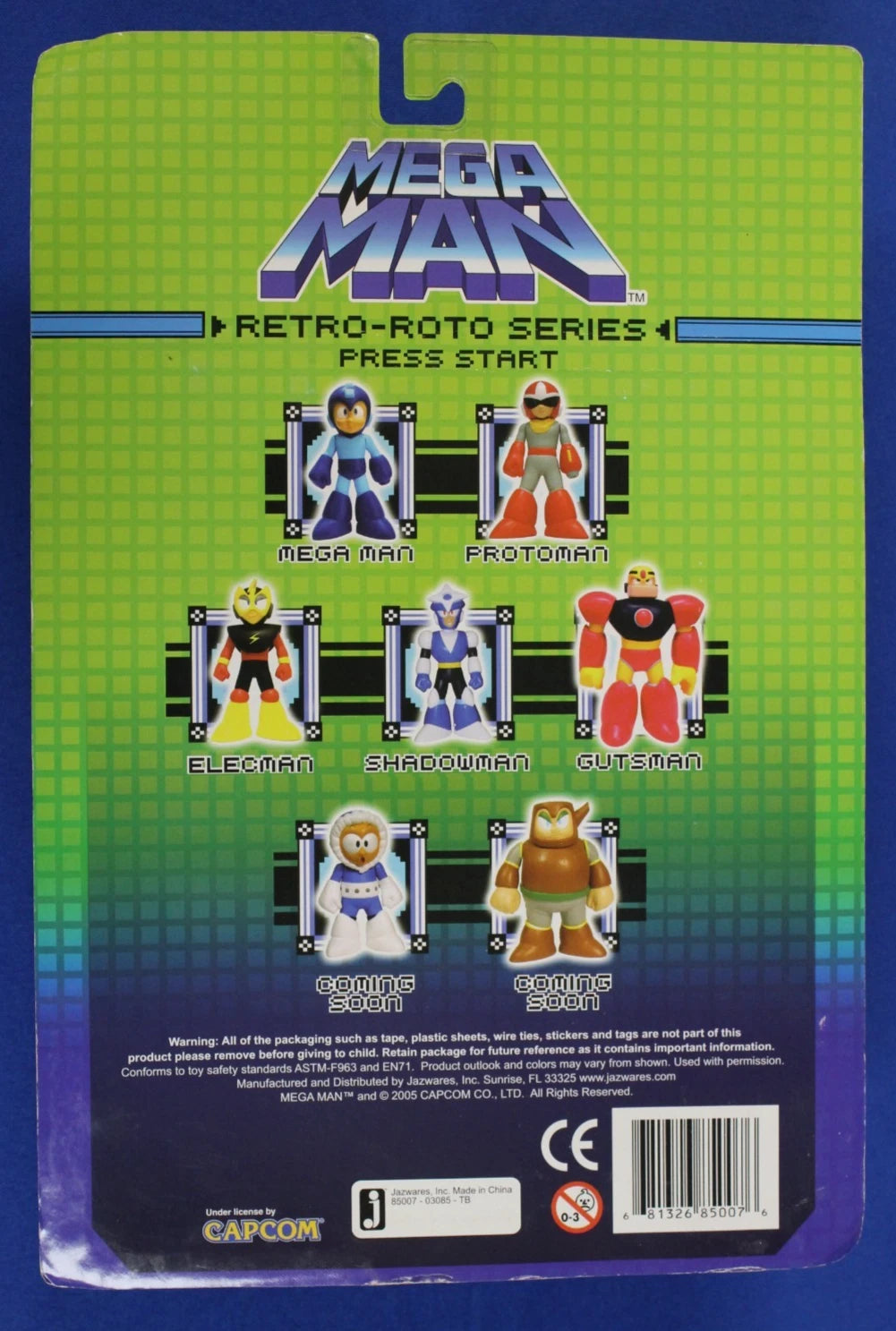 Megaman Retro Roto Shadowman Build a Bot Series
