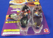 Mattel Bluebird 1993 Japan Mighty Max Shrunken Heads Vampyre & Rat Trap Japanese