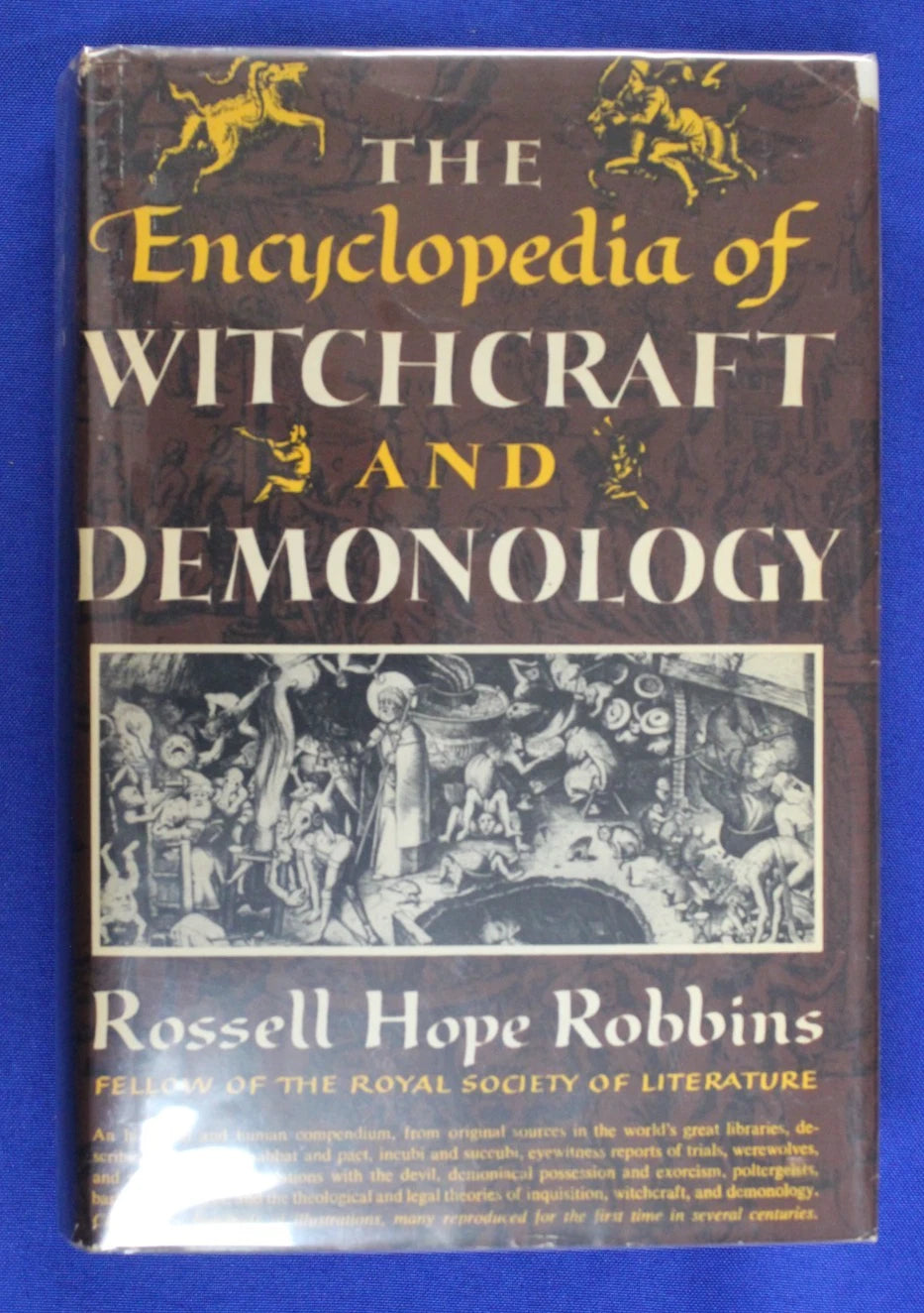 Royal Society of Literature 1959 The Encyclopedia of Witchcraft and Demonology