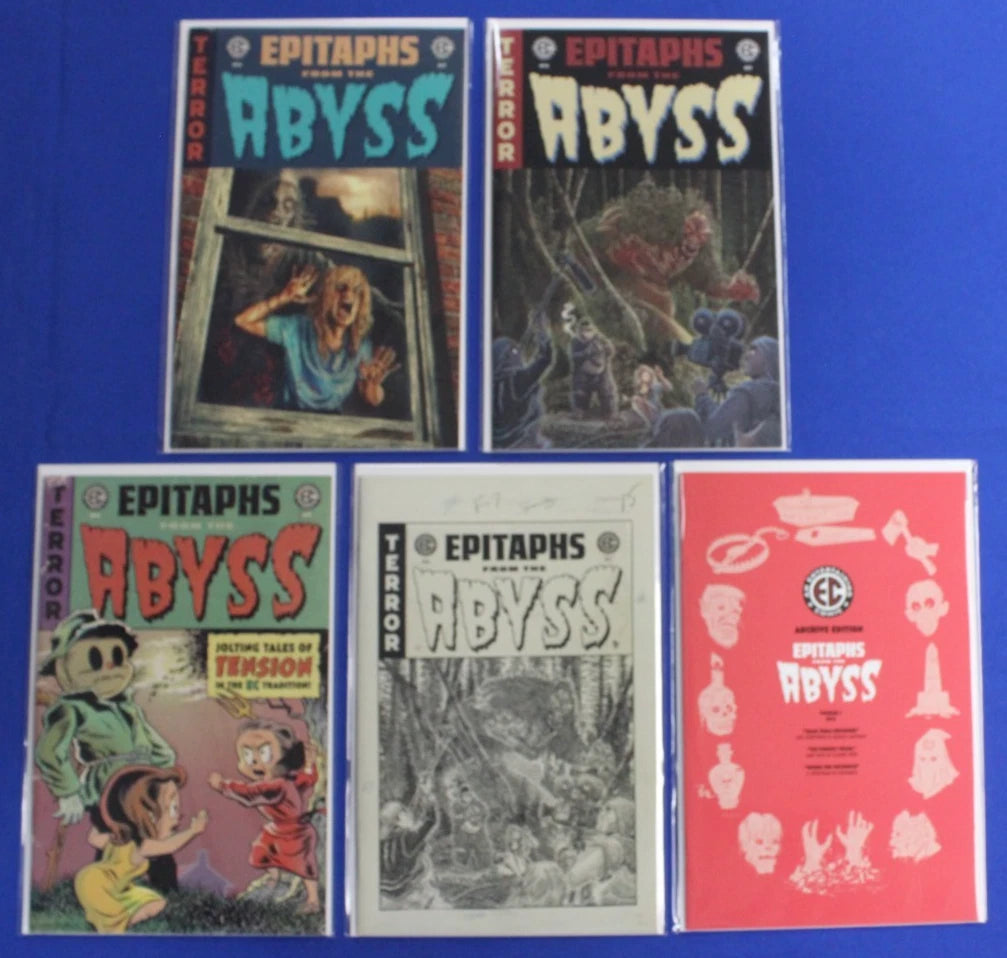 EC Epitaphs from the Abyss #1-12 Set + Tons of Variants Lot of 44 VF/NM