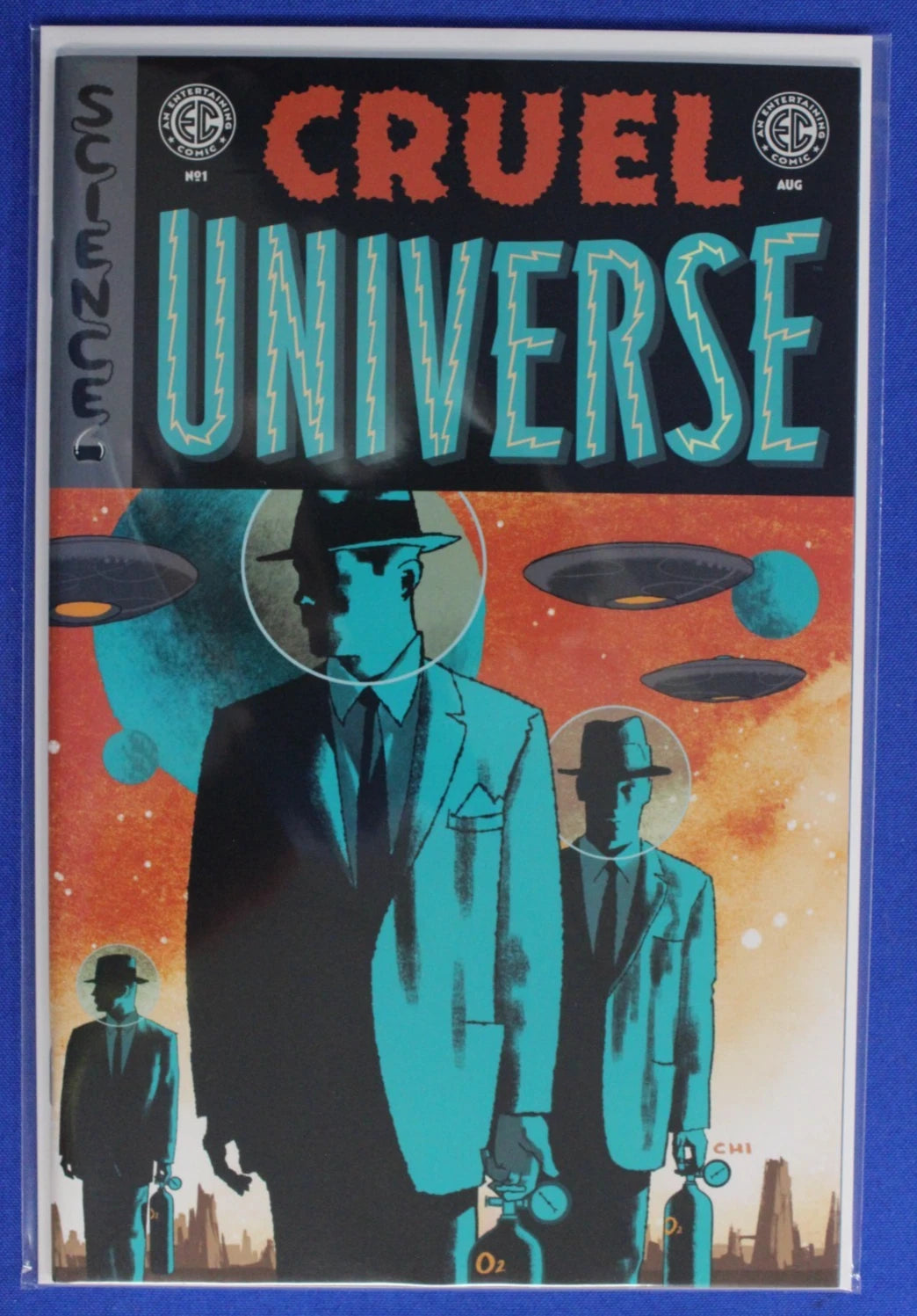 EC Cruel Universe #1 Mark Chiarello Regular & B&W Set of 2 VF/NM