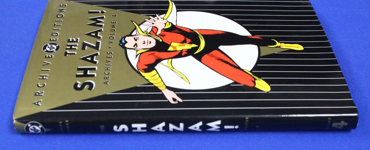 DC Archive Editions Shazam! Vol 1 & 4 & Shazam! Family Vol 1 Lot of 3 Hardcover