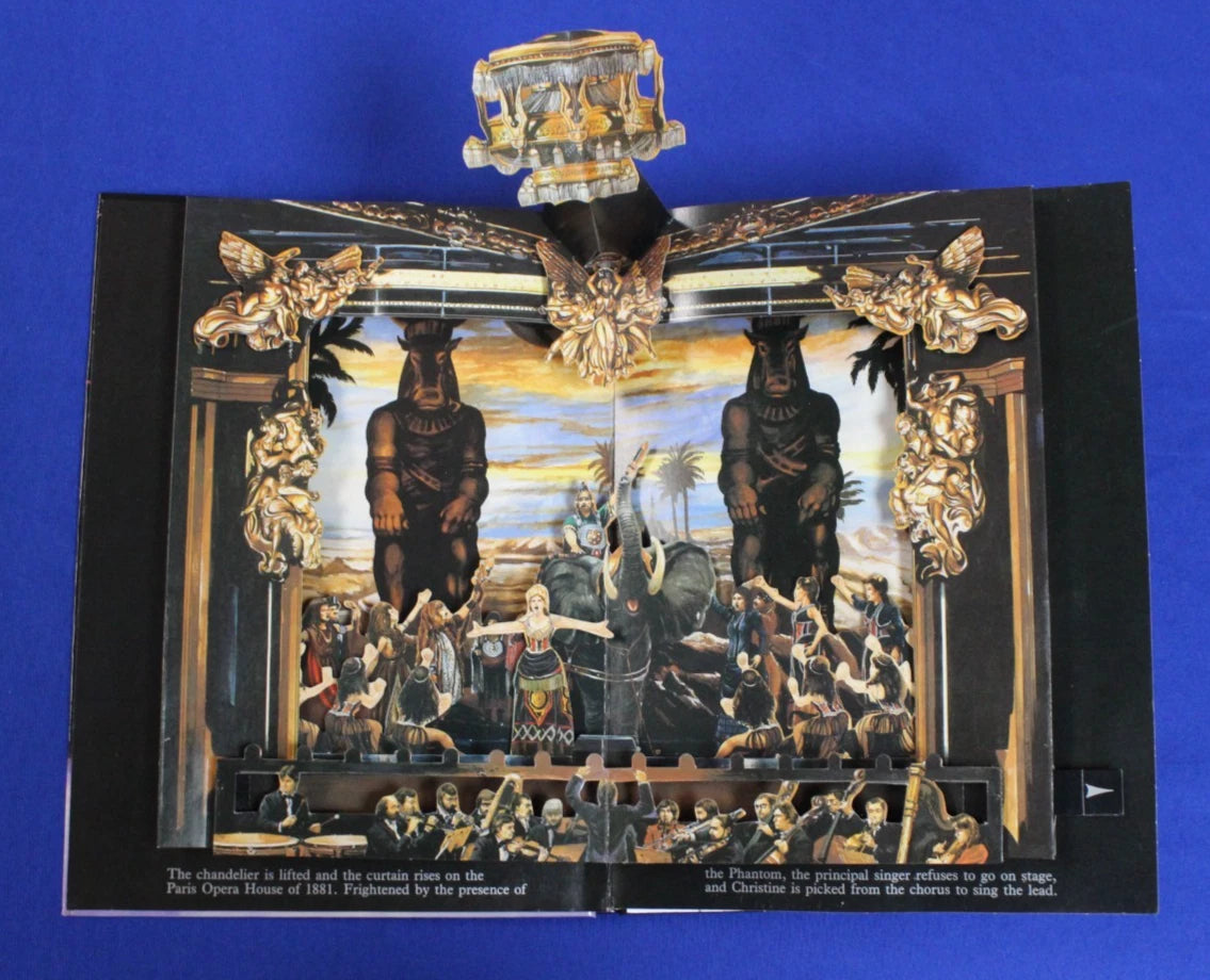 Phantom of the Opera 1988 Pop Up Book