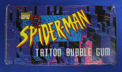 Fleer 1995 Marvel Spider-Man Tattoo Bubblegum Box Unopened