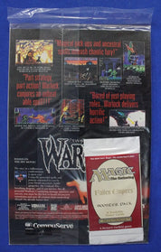 Magic the Gathering Fallen Empires #1-2 Complete Set Polybagged VF