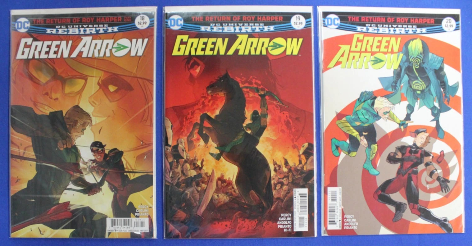 Green Arrow Rebirth #12-25 Lot of 14 VF-VF/NM