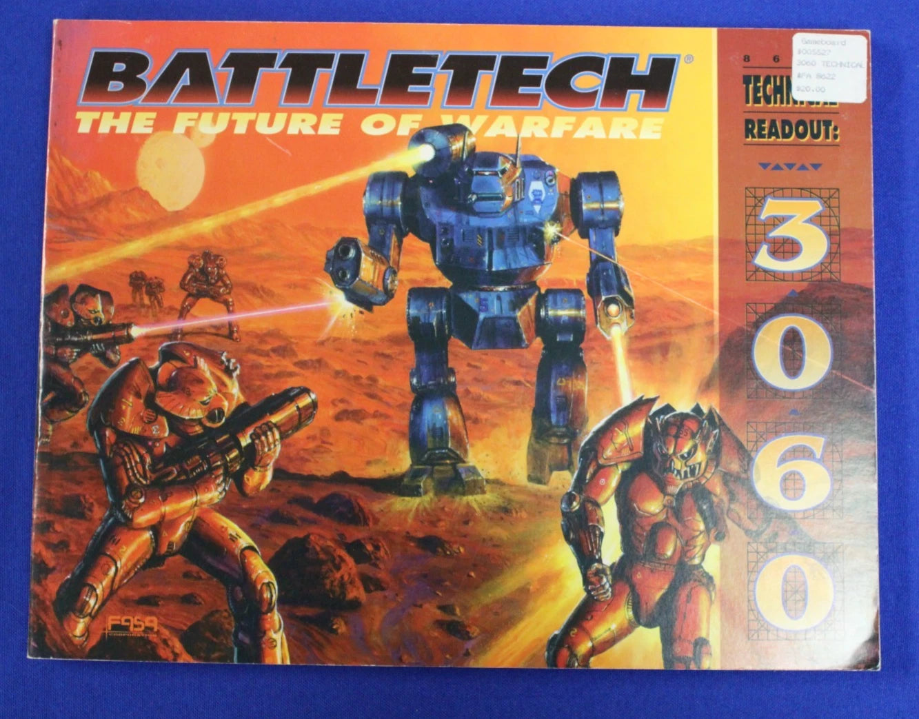 FASA Corporation Battletech Technical Readout Book Lot of 7
