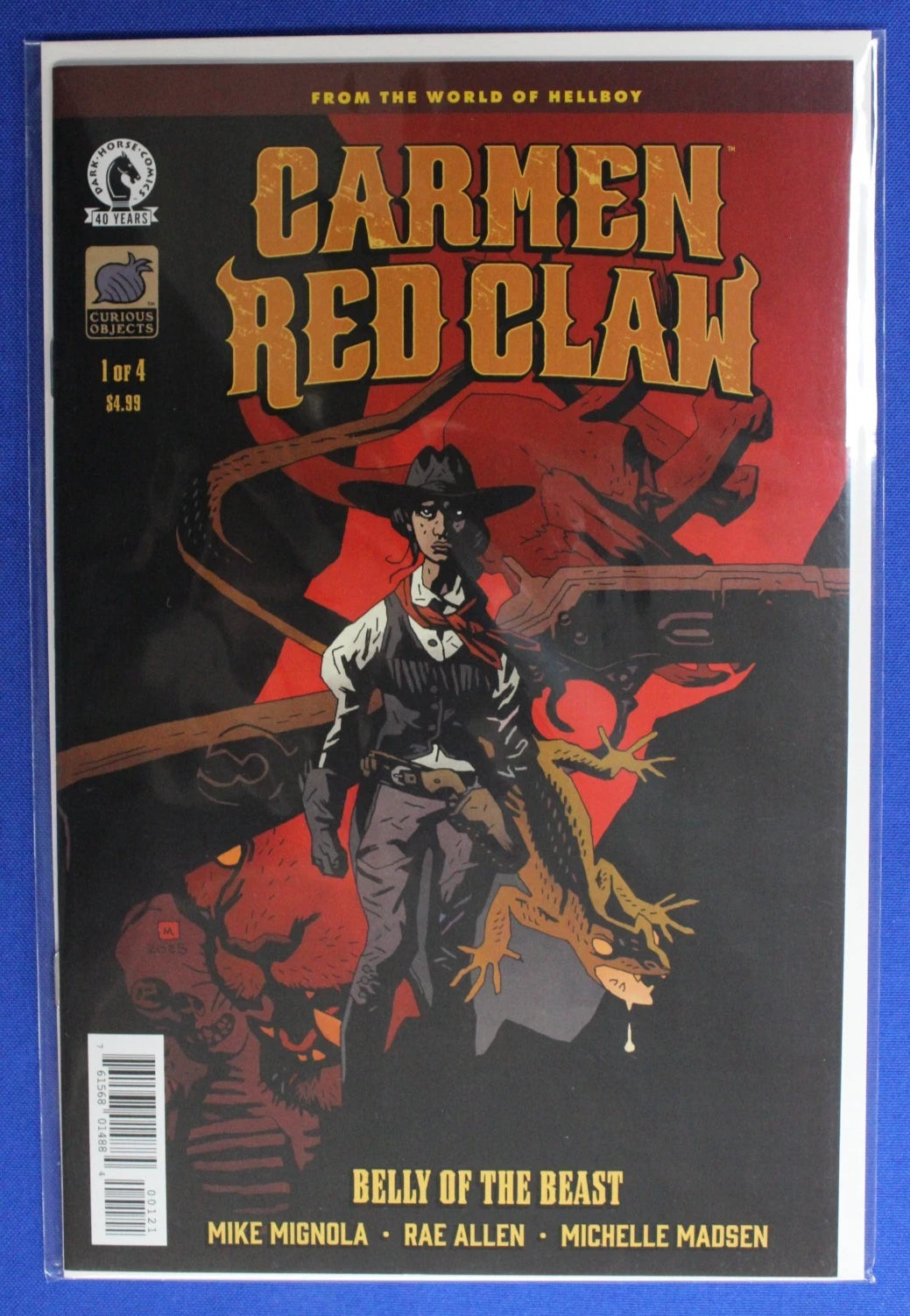 Carmen Red Claw Belly of the Beast #1-4 VF-VF/NM