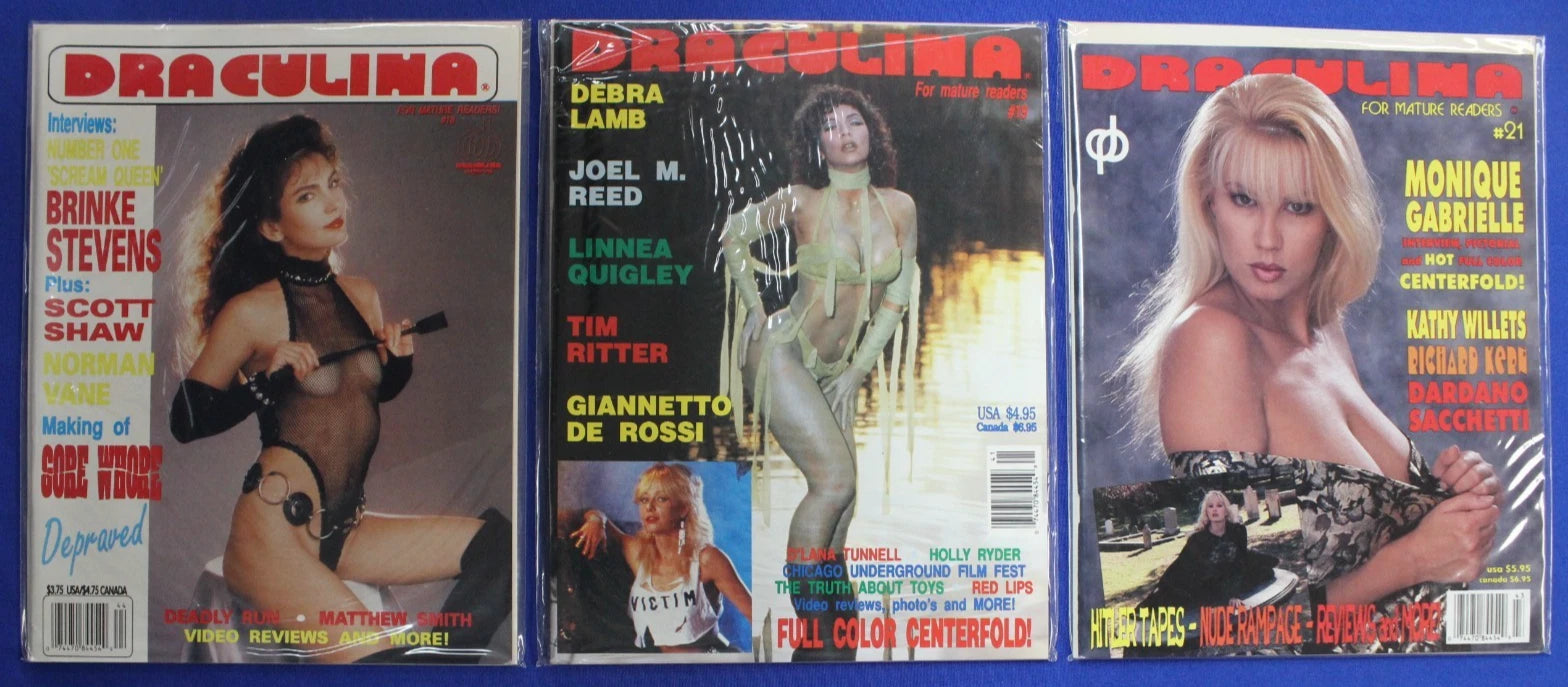 Draculina Magazine Lot of 13 FN-VF