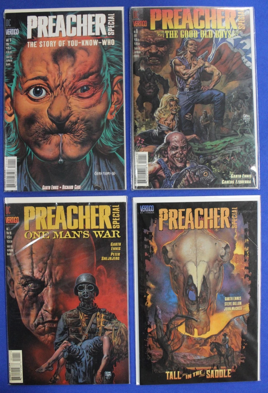 Preacher #1-66 Complete Set + Extras Lot of 74 FN-VF