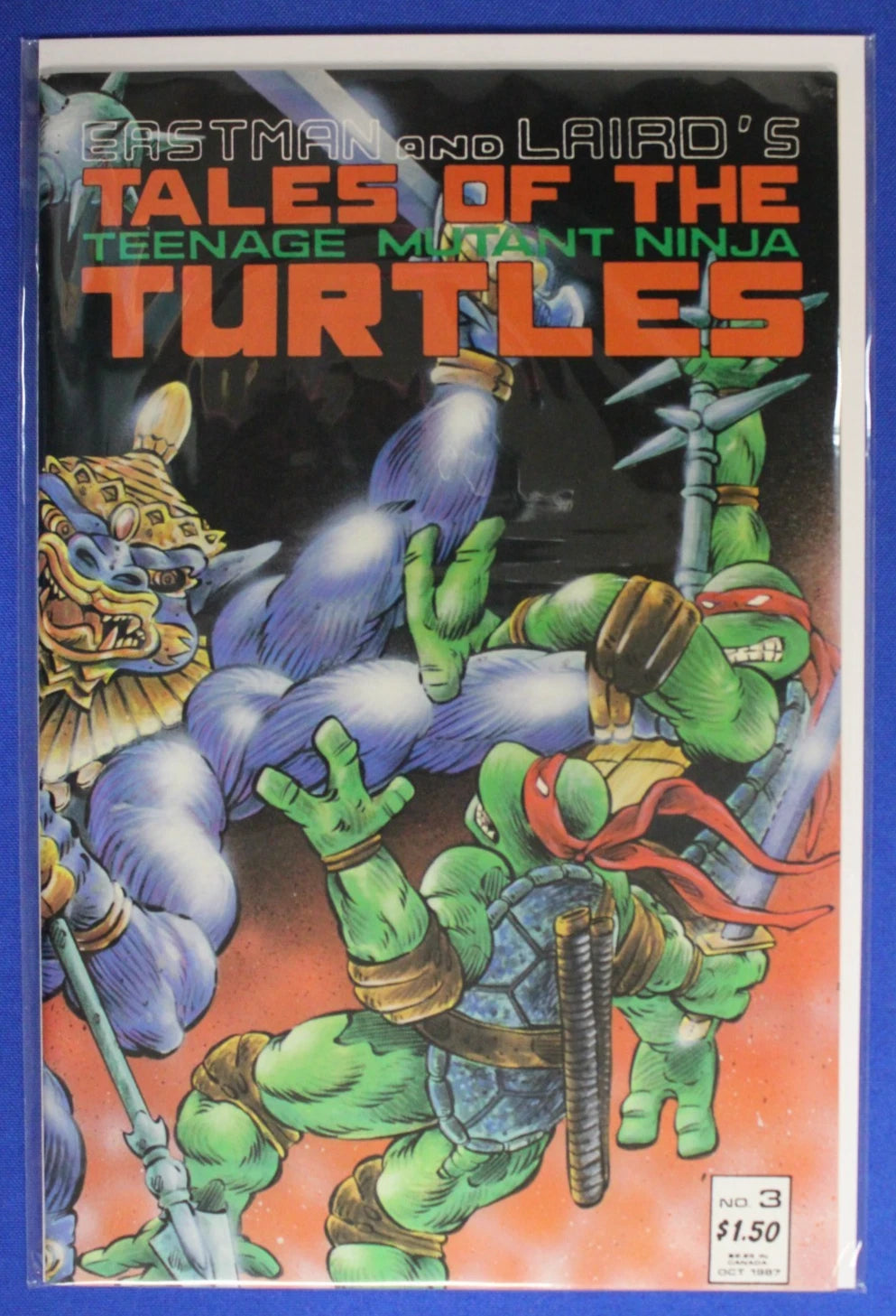 Tales of the TMNT #1-7 Near Complete Set (Missing #1 & 4) VF-VF+