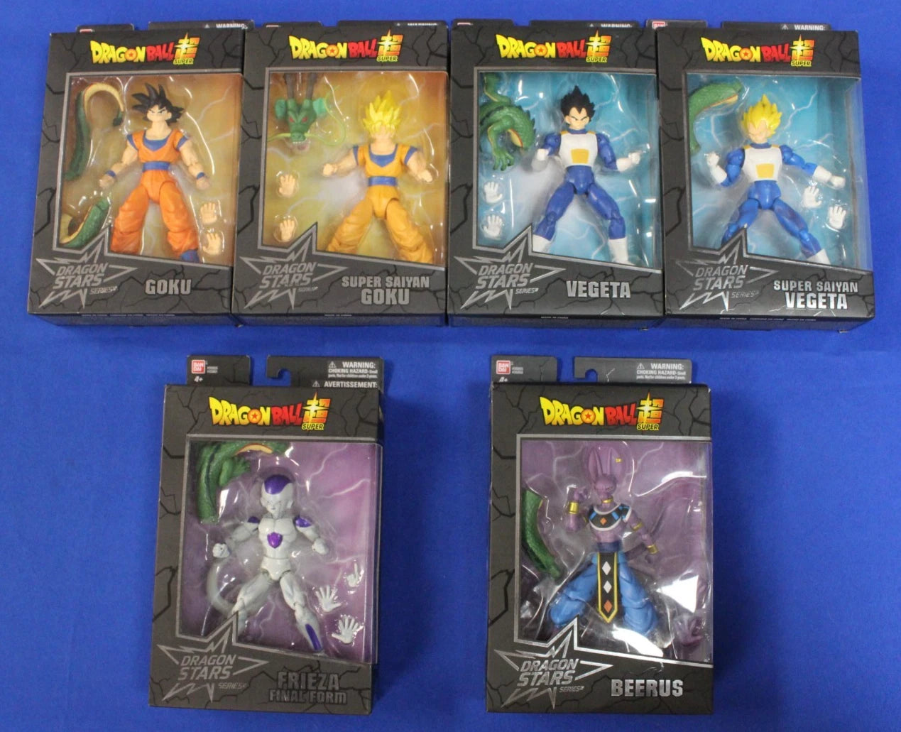 Bandai Dragon Stars Series Dragonball Super Shenron Build a Figure Lot of 6