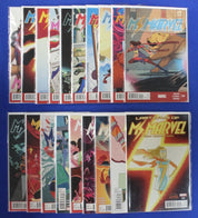 Ms. Marvel #1-19 Complete Set VF-VF/NM