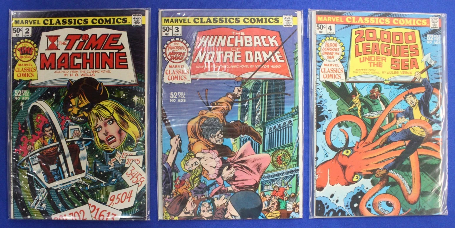 Marvel Classics Comics #1-36 Near Complete Set Lot of 21 FN-VF