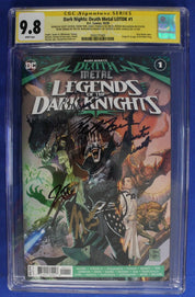 Dark Nights Death Metal LOTDK #1 CGC SS 9.8 SIGNED x7
