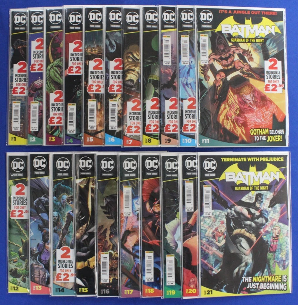 Batman Guardian of the Night #1-21 Near Complete Set VF-VF/NM