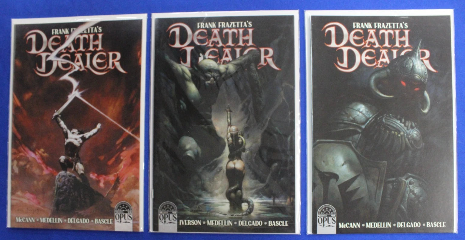 Frank Frazetta's Death Dealer #1-15 Complete Set w/ Variants VF/NM