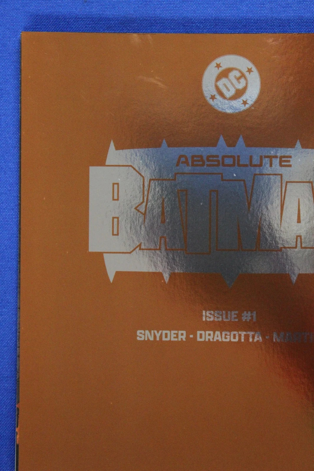 Absolute Batman #1 Nick Dragotta Foil Virgin Variant Cover K 1st Print NM
