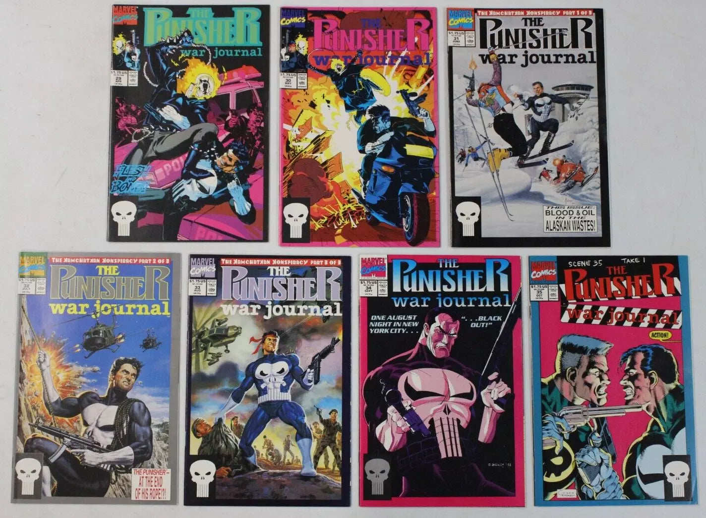 The Punisher War Journal #1-80 Complete Set