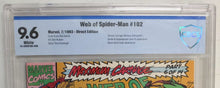 Load image into Gallery viewer, Web of Spider-Man #102 CBCS 9.6 NM+
