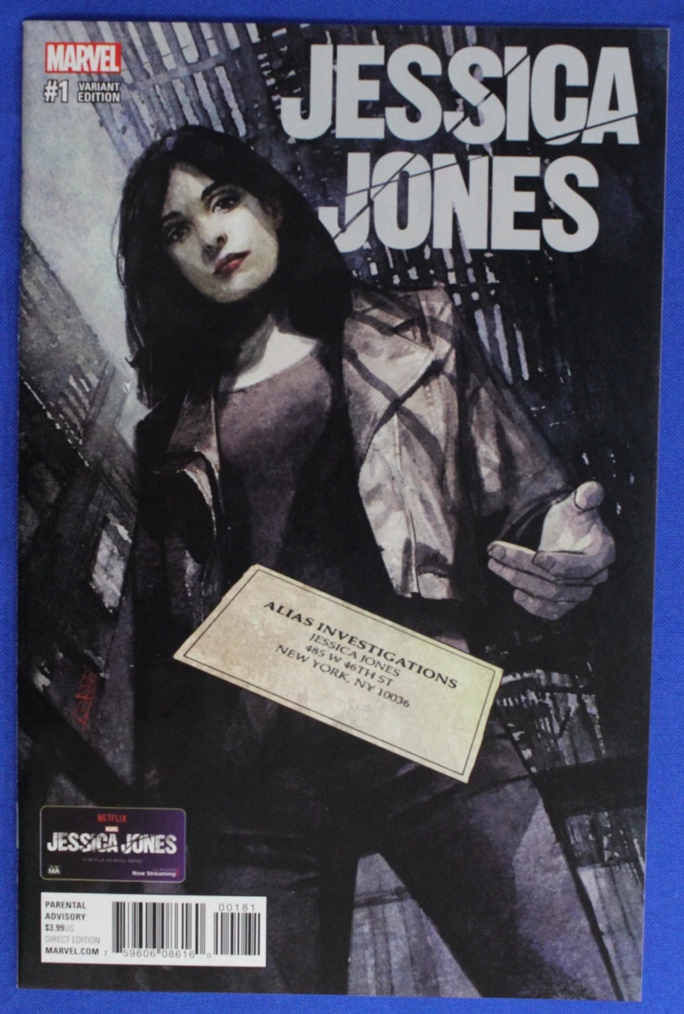 Jessica Jones #1 1:50 Alex Maleev Variant VF/NM