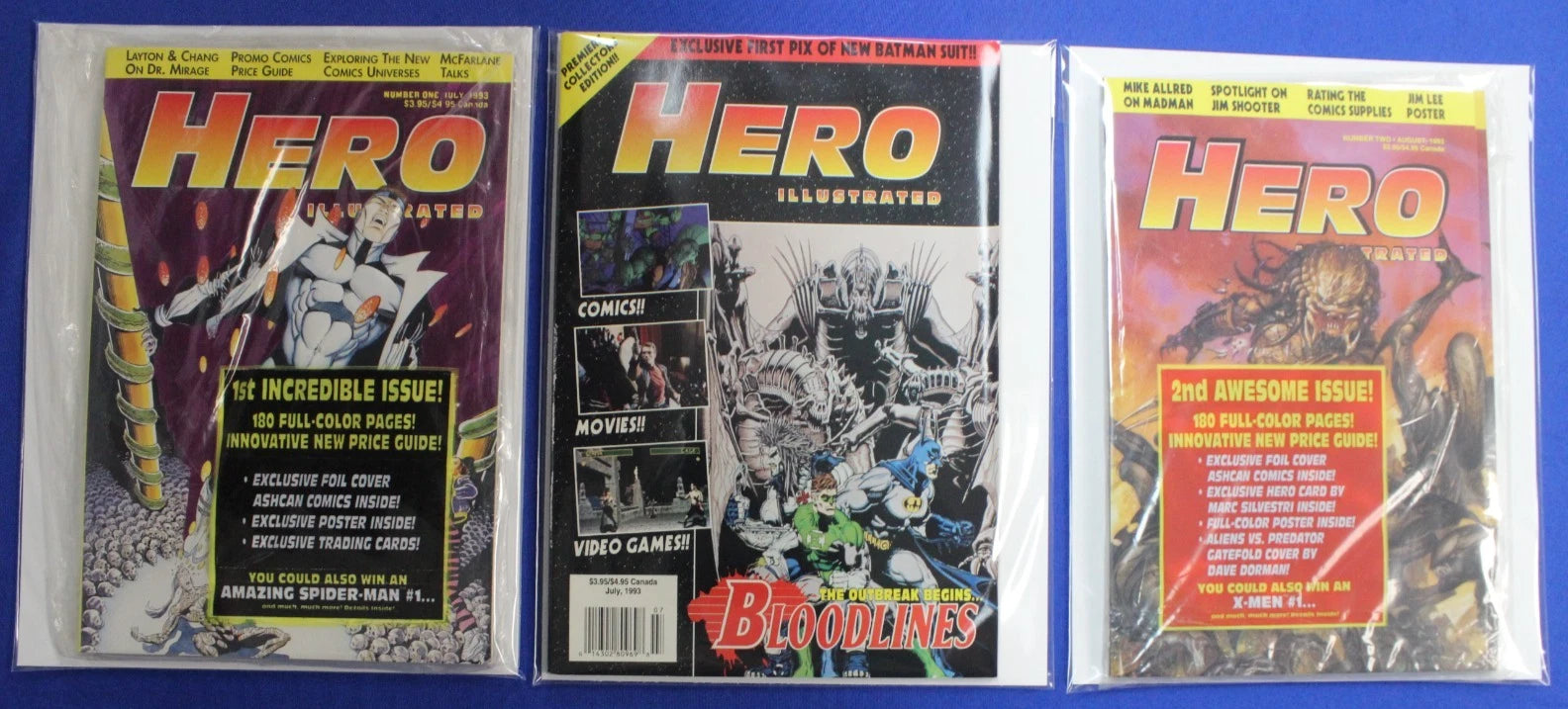 Hero Illustrated 19 issues + Extras Lot of 24 FN-VF
