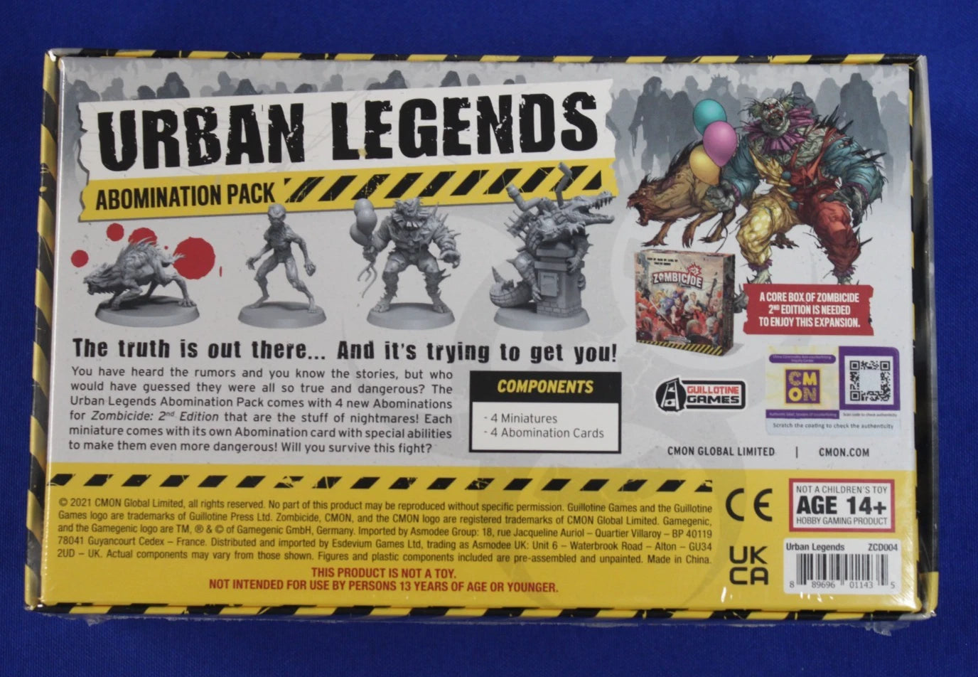 CMON Zombicide 2nd Edition Urban Legends Abomination Pack