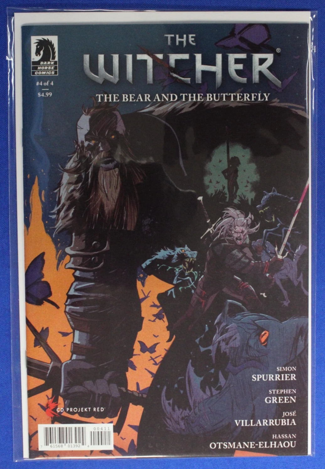 The Witcher The Bear and the Butterfly #1-4 Complete Set VF/NM