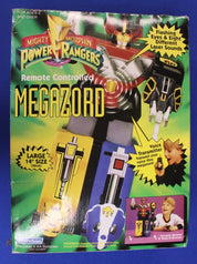 Marchon 1994 Mighty Morphin Power Rangers 14" RC Megazord Incomplete in Box