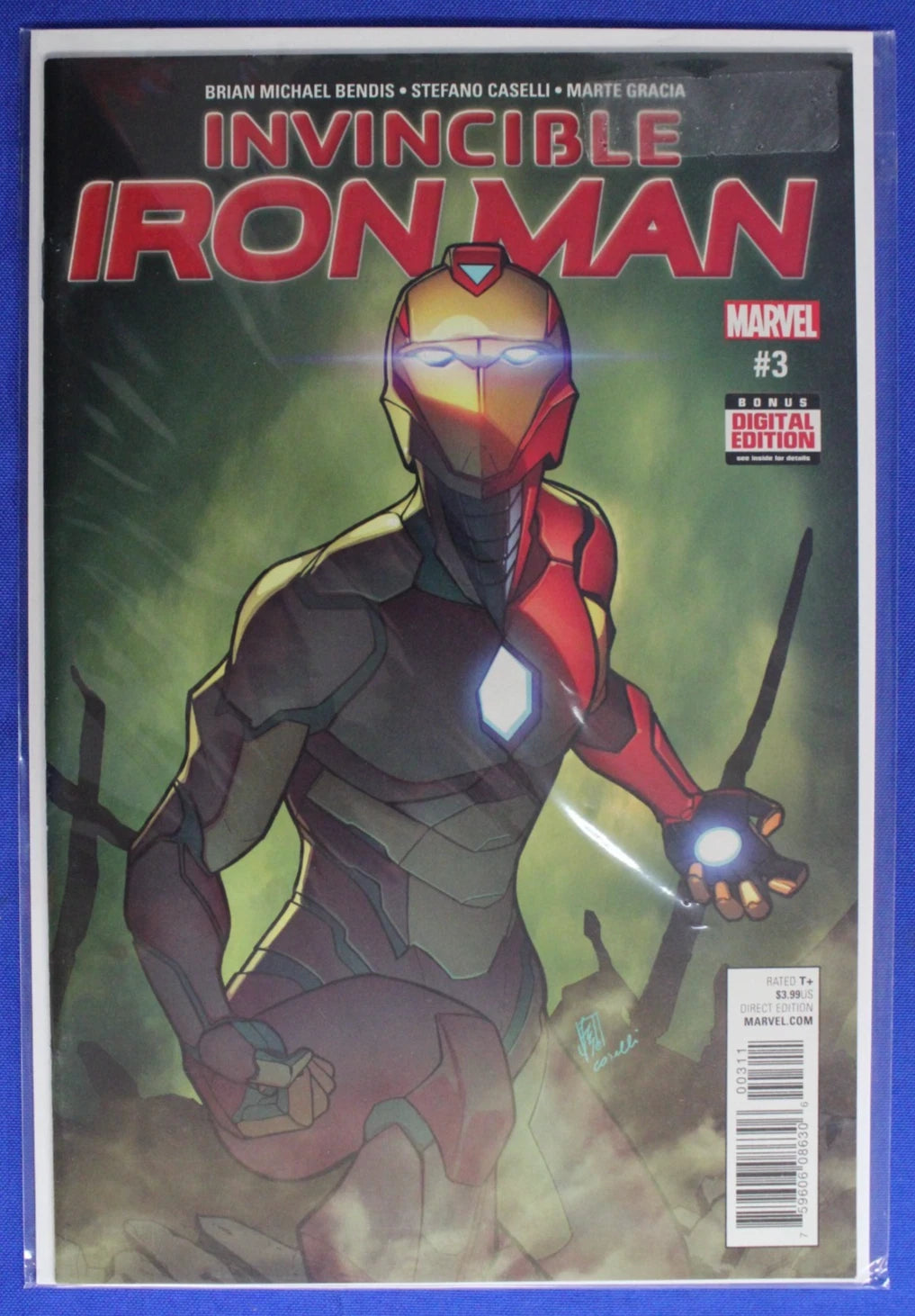 Invincible Iron Man (2016) #7 and (2017) #1 & 3 VF/NM