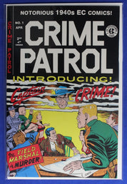 Crime Patrol #1-10 Near Complete Set (Missing 10) VF-VF/NM